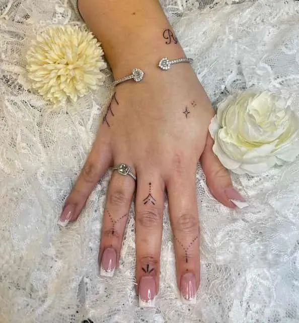 Black and grey fine line tattoo by Tallulah Coates at Avinit Tattoo, Orpington (portfolio piece 8)