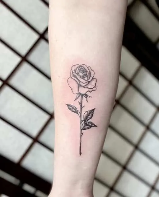 Black and grey fine line tattoo by Tallulah Coates at Avinit Tattoo, Orpington (portfolio piece 14)