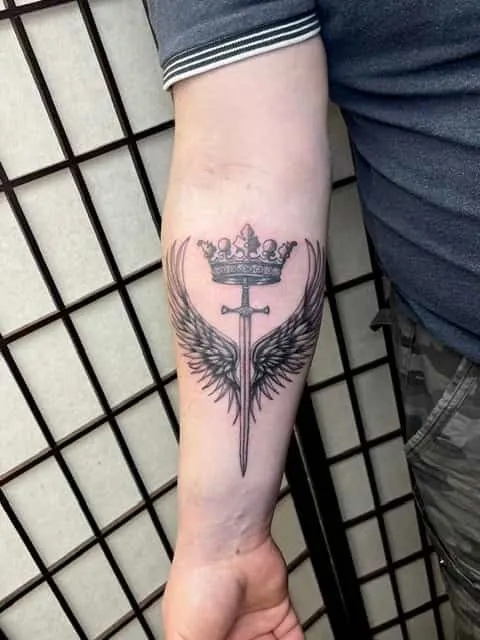 Black and grey fine line tattoo by Tallulah Coates at Avinit Tattoo, Orpington (portfolio piece 22)