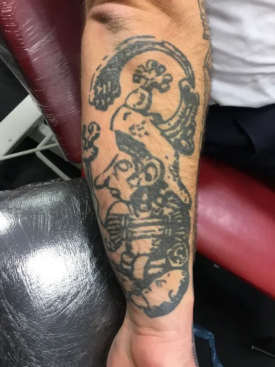 Custom tattoo by Warren Coates at Avinit Tattoo, Orpington (portfolio piece 48)